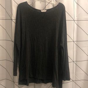 Grey Long Sleeve Tunic